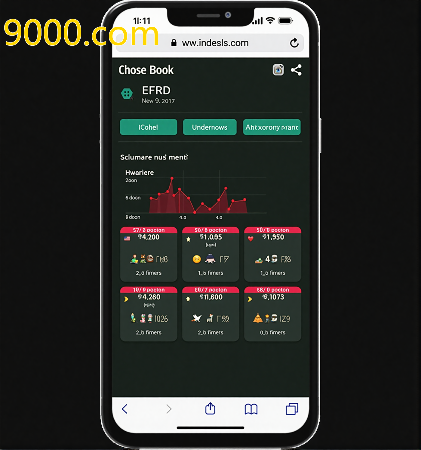 Baixe o aplicativo 9000.com para jogar a qualquer momento